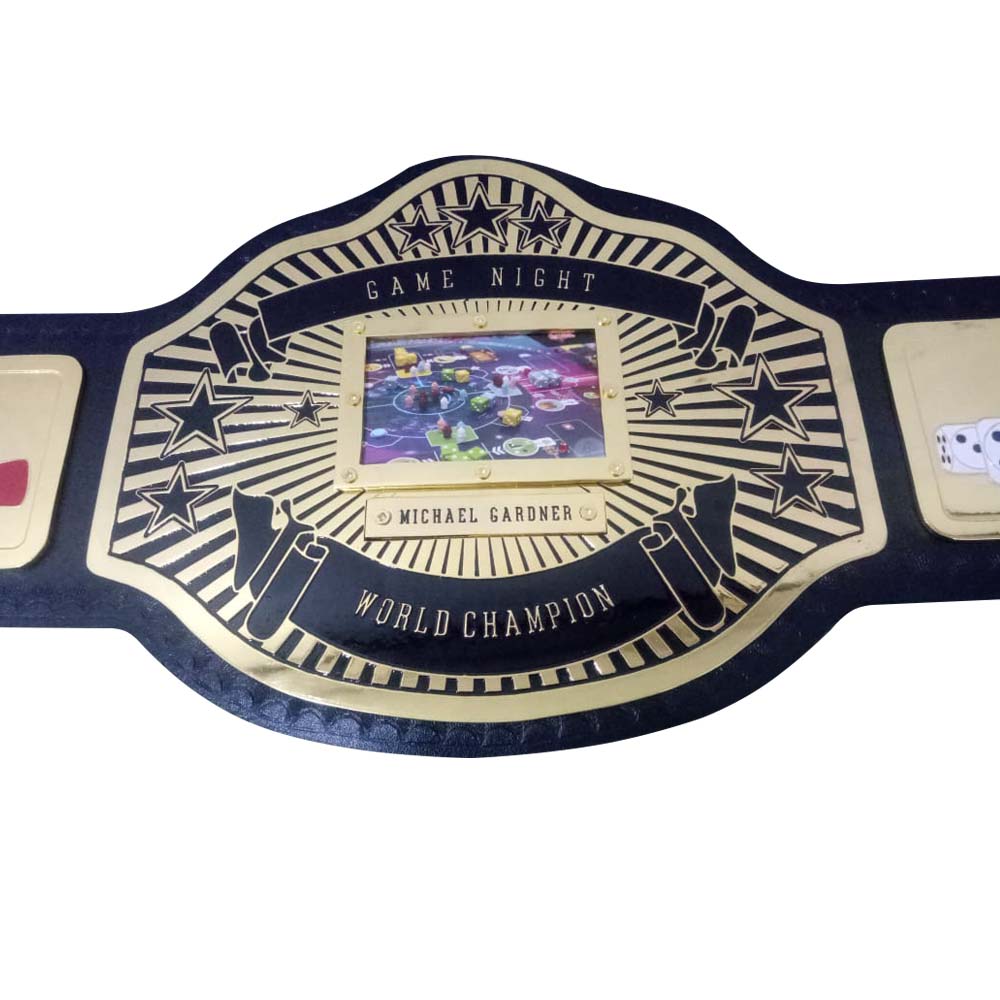 game night championship belt