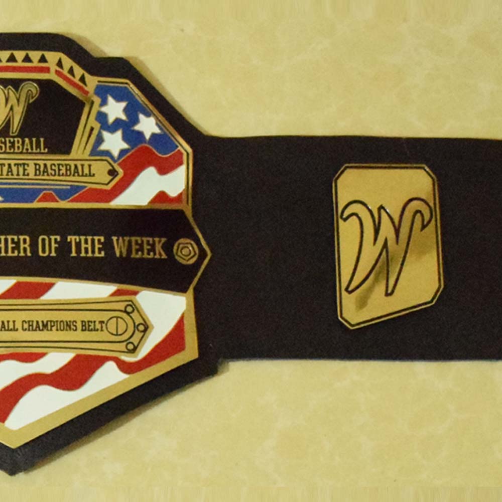 championship belt side plate