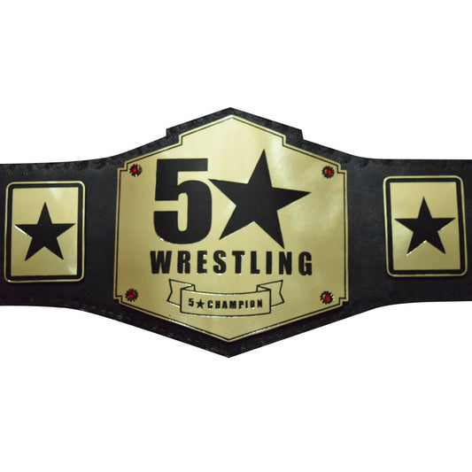 5 star wrestling championship belt