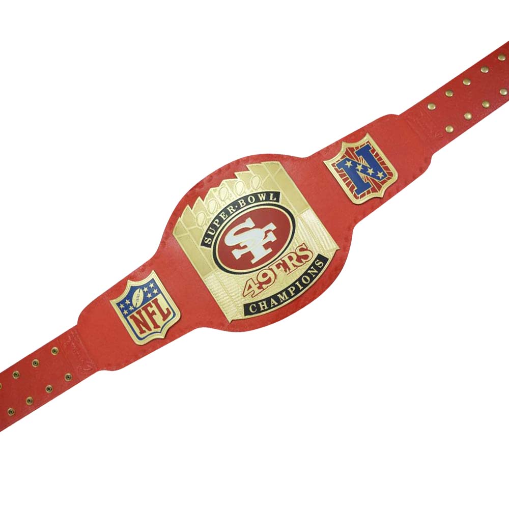 49ers championship belt