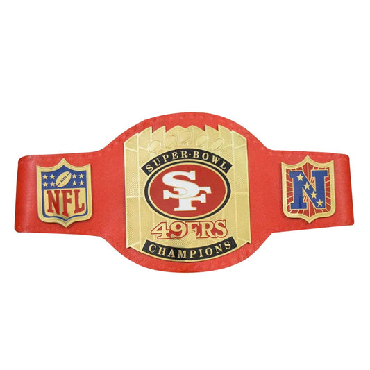 49ers wrestling belt